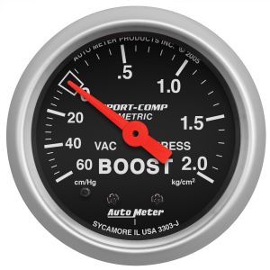 Autometer 3303-J Turbo rõhu mõõdik