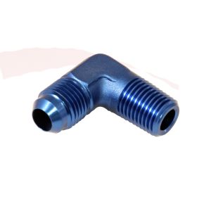 822 JIC-NPT adapter 90Â° AN8 - 1/4x18