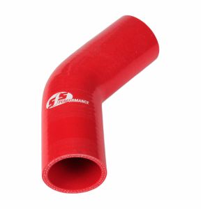 Silikoonvoolik 45 nurk 32mm punane
